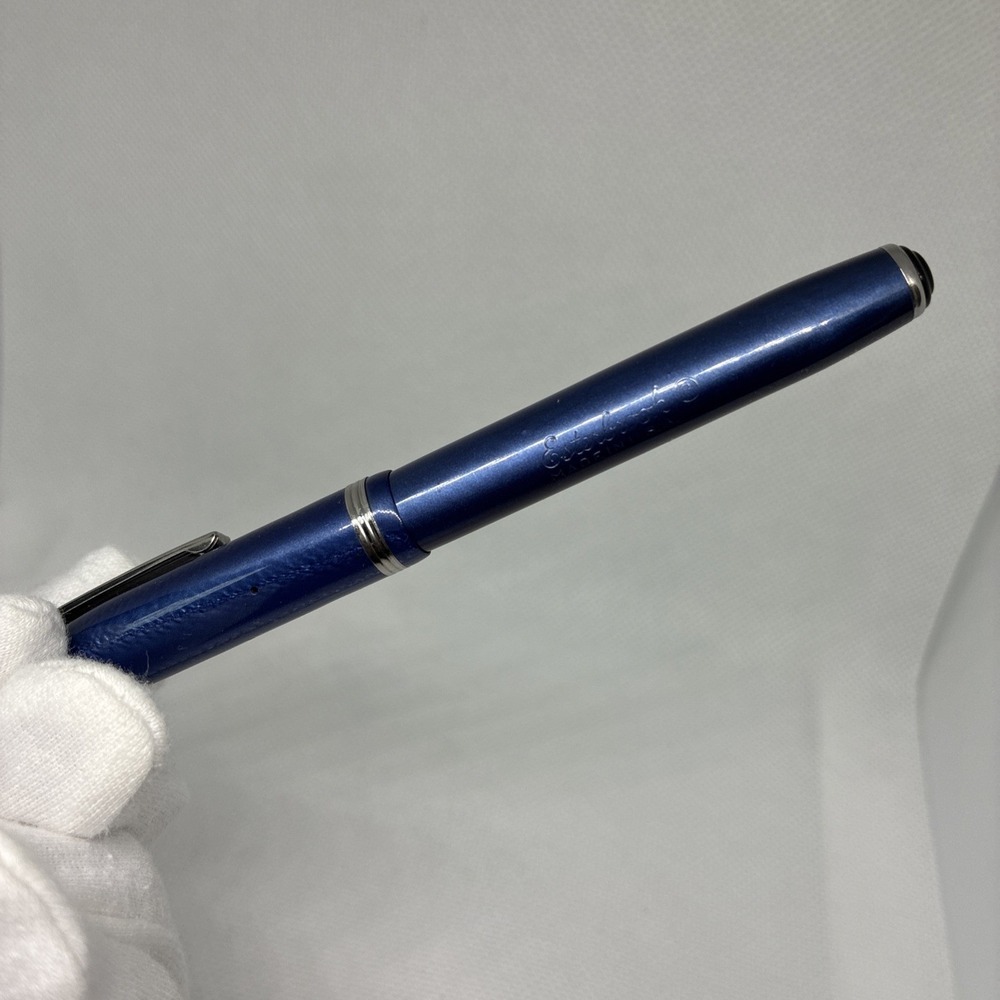 Vintage Esterbrook SJ Lever-Fill Cobalt Blue 1550 Nib - Writes!